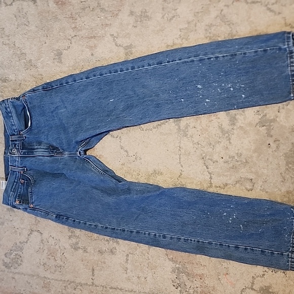 Vintage Levis Jeans 505 Mens Size 32x32 Light Blue Straight Denim Red Tag 90s - Picture 9 of 15